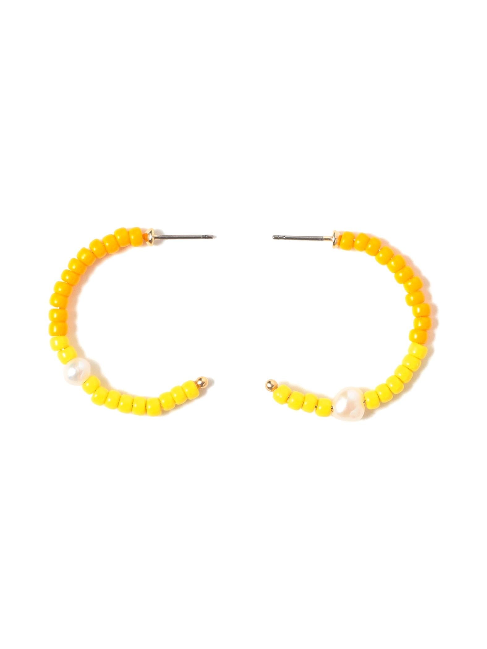 Beams Boy Freshwater Pearl and Bead Earrings for Women, Yellow, Free Size
Beams Boy Freshwater Pearl and Bead Earrings for Women, Yellow, Free Size