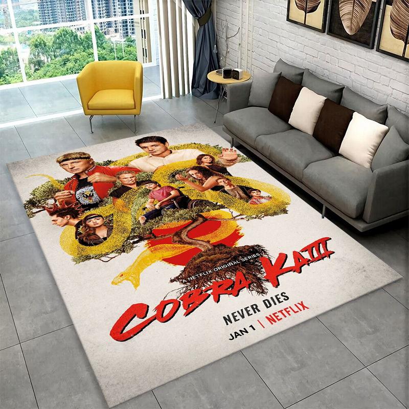 Cobra Kai TV Amanda Karate Carpet Rug for Bedroom Living Room Sofa Playroom Doormat Home Decor,Kid Area Rug Non-slip gift 40x60cm
Cobra Kai TV Amanda Karate Carpet Rug for Bedroom Living Room Sofa Playroom Doormat Home Decor,Kid Area Rug Non-slip gift 40x60cm