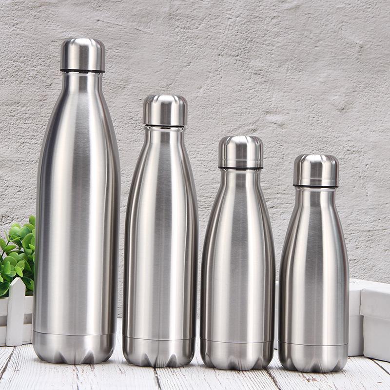 Stainless Steel Water Bottle 1 Liter Drink Bottle for Sport Travel Cups 500 750 1000ml Water Bottles Coke Bottle 500ml
Stainless Steel Water Bottle 1 Liter Drink Bottle for Sport Travel Cups 500 750 1000ml Water Bottles Coke Bottle 500ml