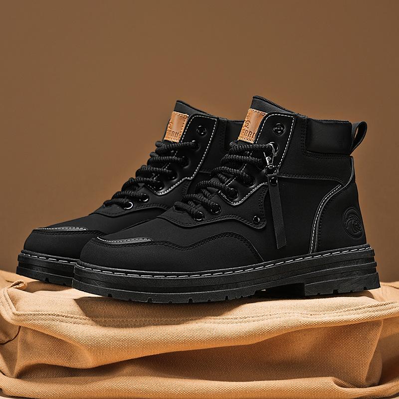 2025 autumn and winter thick-soled heightening Martin boots men s casual trendy boots locomotive boots work work high-top men s shoes 44
2025 autumn and winter thick-soled heightening Martin boots men s casual trendy boots locomotive boots work work high-top men s shoes 44