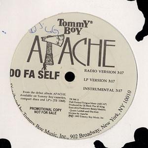 12inch Record APACHE - Do Fa Self / Hey Girl TB566 Tommy Boy 1993 US Rap & Hip-Hop/R&B Used
12inch Record APACHE - Do Fa Self / Hey Girl TB566 Tommy Boy 1993 US Rap & Hip-Hop/R&B Used