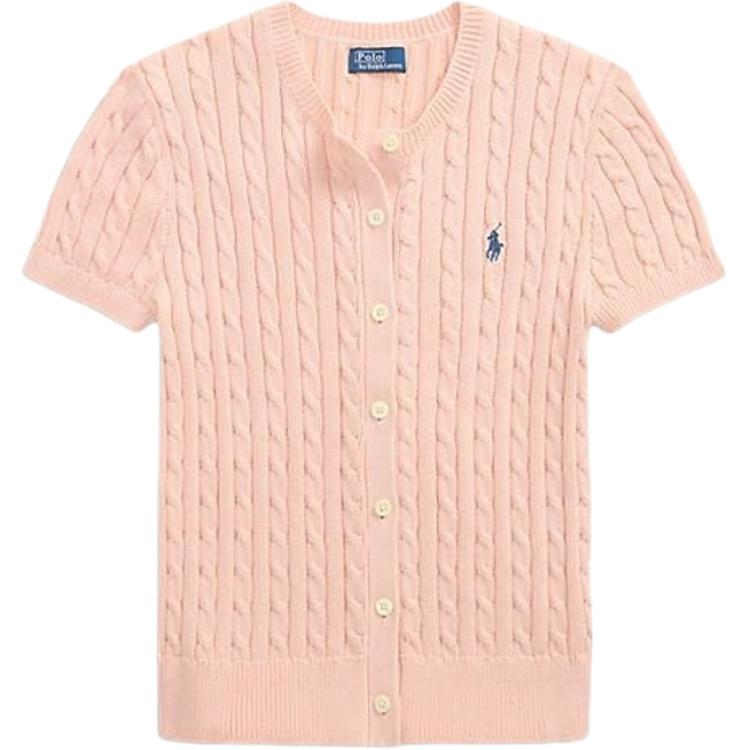 Polo Ralph Lauren Logo Embroidered Single-Breasted Short Sleeve Fitted Knit Top Women tops Light-Pink WMPOSWENDW20391830 S
Polo Ralph Lauren Logo Embroidered Single-Breasted Short Sleeve Fitted Knit Top Women tops Light-Pink WMPOSWENDW20391830 S