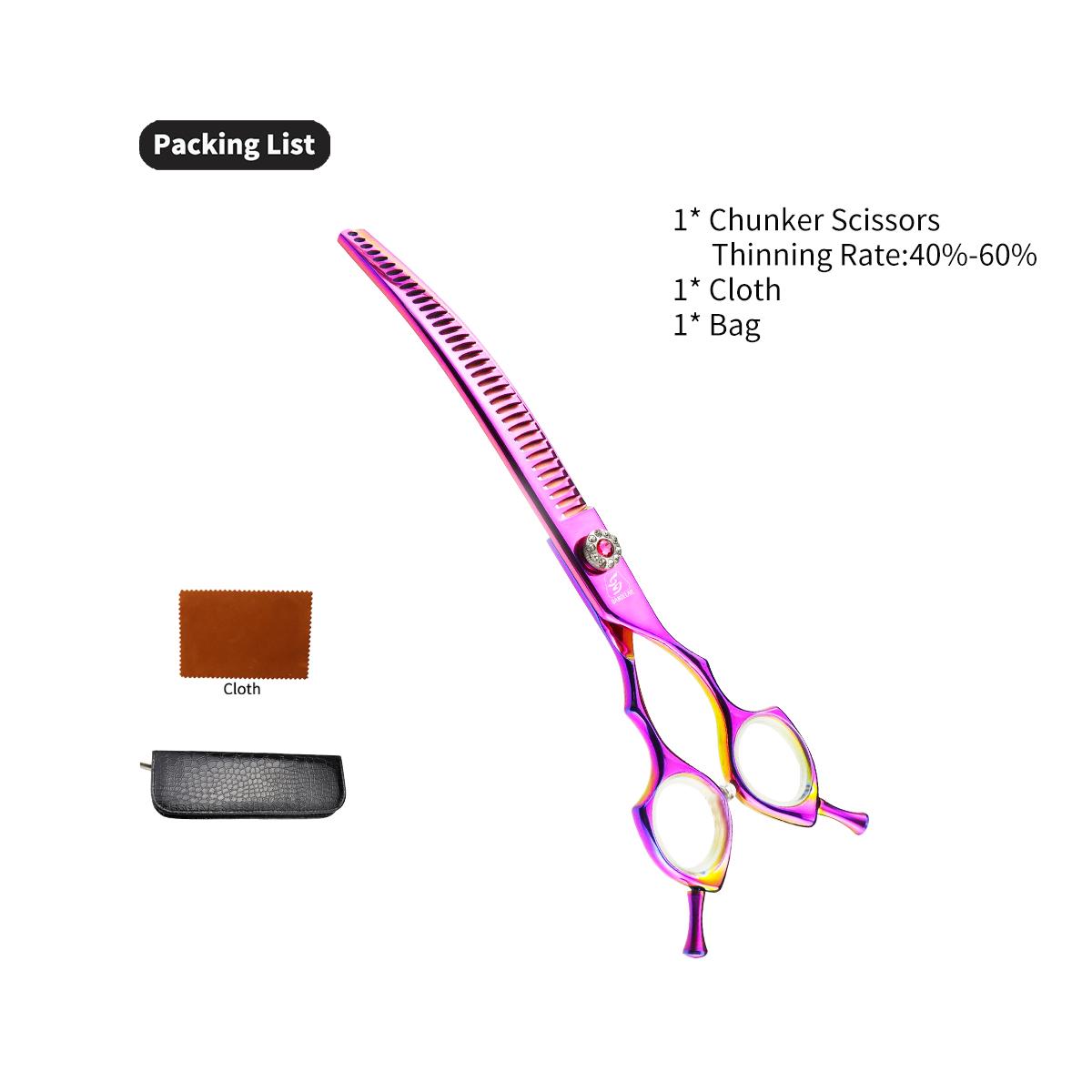 Sangelar 7,5 дюймов профессиональные ножницы для ухода за домашними животными ножницы-блендеры филировочные ножницы из стали 440C прочные плавные движения для тонкой стрижки собак и кошек Remove Hair 35%-50% разноцветный
Sangelar 7,5 дюймов профессиональные ножницы для ухода за домашними животными ножницы-блендеры филировочные ножницы из стали 440C прочные плавные движения для тонкой стрижки собак и кошек Remove Hair 35%-50% разноцветный