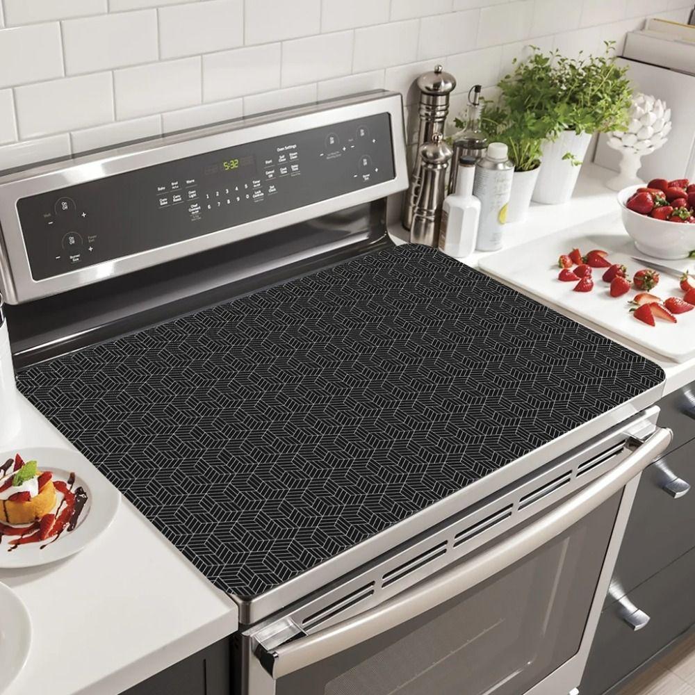 52×78cm Induction Cooker Covers Silicone Electric Stove Cover Pad Cooktop Protector Mat kitchen чорний
52×78cm Induction Cooker Covers Silicone Electric Stove Cover Pad Cooktop Protector Mat kitchen чорний