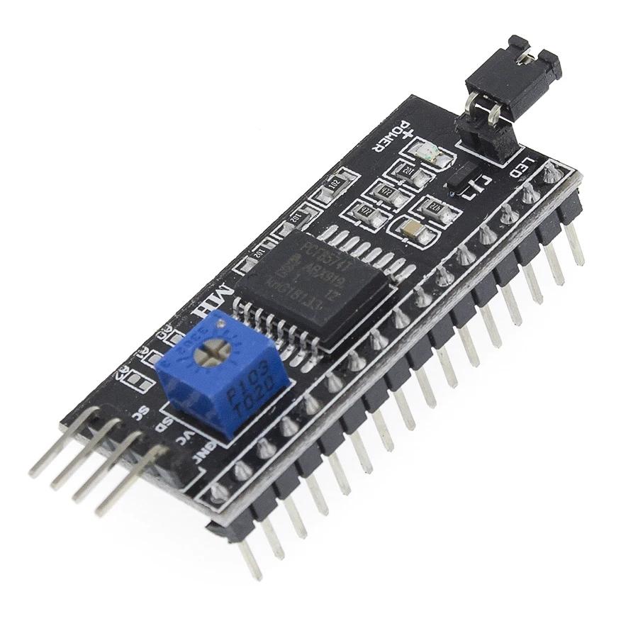 LCD1602 I2C LCD Module Blue / Yellow Green Screen 16x2 Character LCD Display 5V PCF8574 PCF8574T IIC Adapter Llate for Arduino
LCD1602 I2C LCD Module Blue / Yellow Green Screen 16x2 Character LCD Display 5V PCF8574 PCF8574T IIC Adapter Llate for Arduino