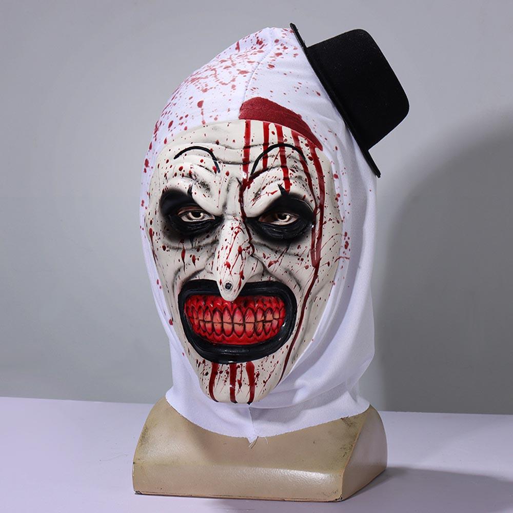 Terrifier 3 Art The Clown Mask Cosplay Horror Joker Killer Demon Latex Helmet Halloween Carnival Dress Up Party Costume Props
Terrifier 3 Art The Clown Mask Cosplay Horror Joker Killer Demon Latex Helmet Halloween Carnival Dress Up Party Costume Props