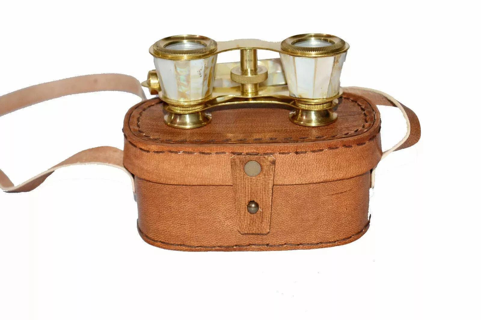 Морський латунний бінокль Mother of Perla Binocular Spyglass X-MAS зі шкіряною коробкою M аеро
Морський латунний бінокль Mother of Perla Binocular Spyglass X-MAS зі шкіряною коробкою M аеро