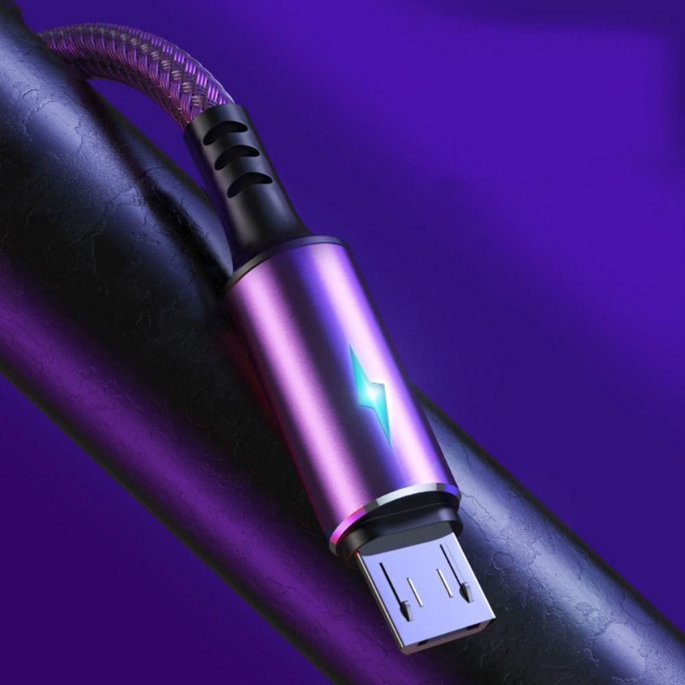 LED Cable Android Digital Cables 3A USB Cable Micro Data Cord USB Data Lines Fast Charging Cable
LED Cable Android Digital Cables 3A USB Cable Micro Data Cord USB Data Lines Fast Charging Cable