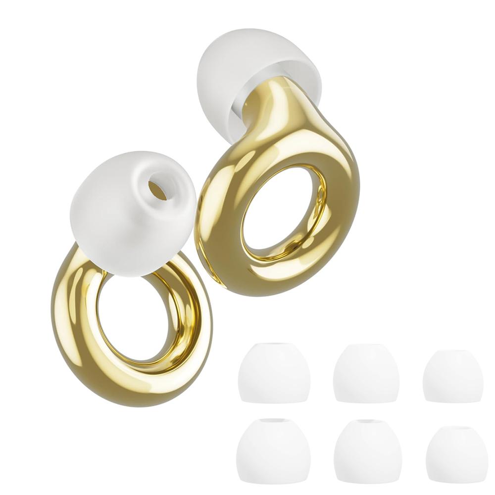 Quiet Ear Plugs for Noise Reduction for Sleeping Silicone Ear Plugs for Swimming Motorbike Noise Filtering Ear Plugs золотистий
Quiet Ear Plugs for Noise Reduction for Sleeping Silicone Ear Plugs for Swimming Motorbike Noise Filtering Ear Plugs золотистий