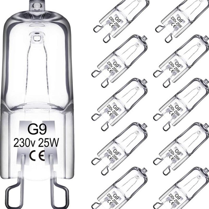10PCS G9 Halogen Bulbs 220V Eco-Friendly LED Lamp Inserts Beads Crystal Design Available in Multiple Watts 18W-60W
10PCS G9 Halogen Bulbs 220V Eco-Friendly LED Lamp Inserts Beads Crystal Design Available in Multiple Watts 18W-60W