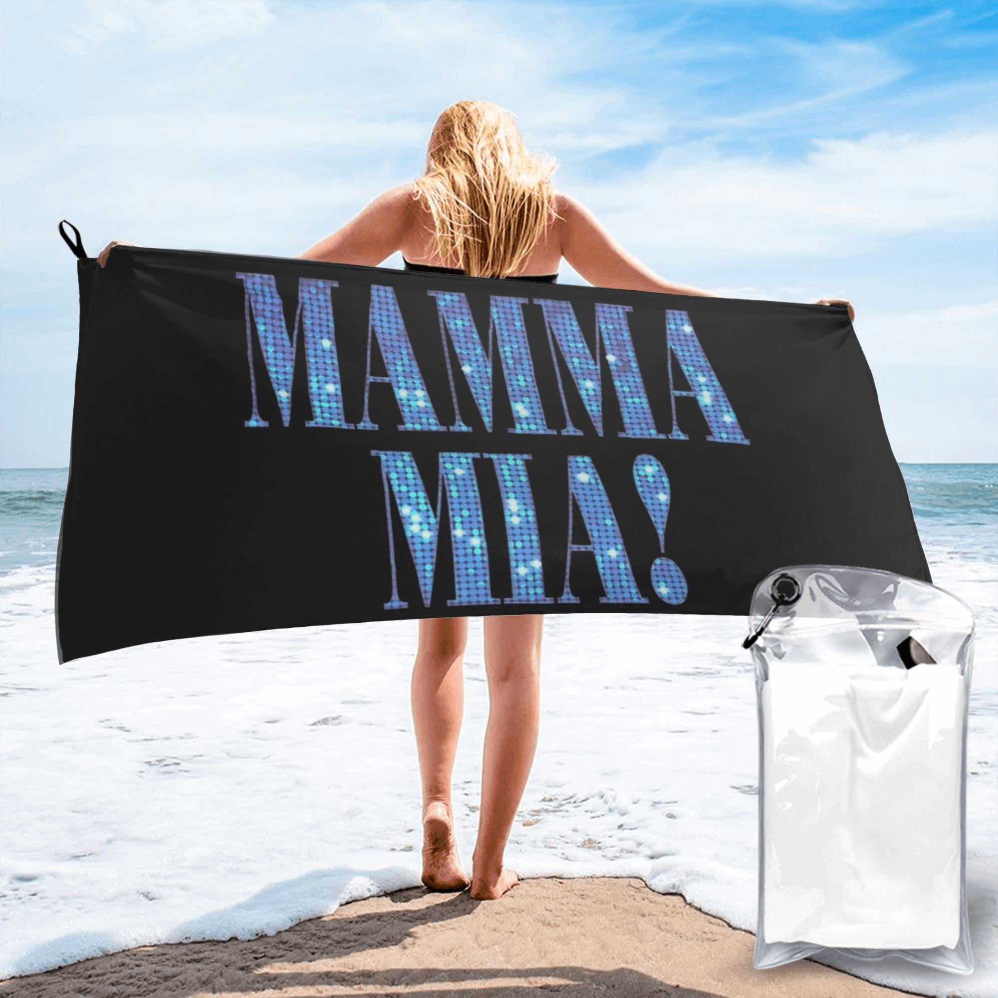 Mamma Mia -disc Beach Towel Soft Microfiber Quick Dry Absorbent Quick Towels For Bath W40*H60(CM)
Mamma Mia -disc Beach Towel Soft Microfiber Quick Dry Absorbent Quick Towels For Bath W40*H60(CM)