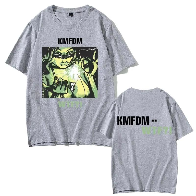 Summer Limited Rock Band Kmfdm WTF Graphic Print T-shirt Men Women Vintage Gothic Punk Male Casual Pure Cotton T Shirts 2XL
Summer Limited Rock Band Kmfdm WTF Graphic Print T-shirt Men Women Vintage Gothic Punk Male Casual Pure Cotton T Shirts 2XL
