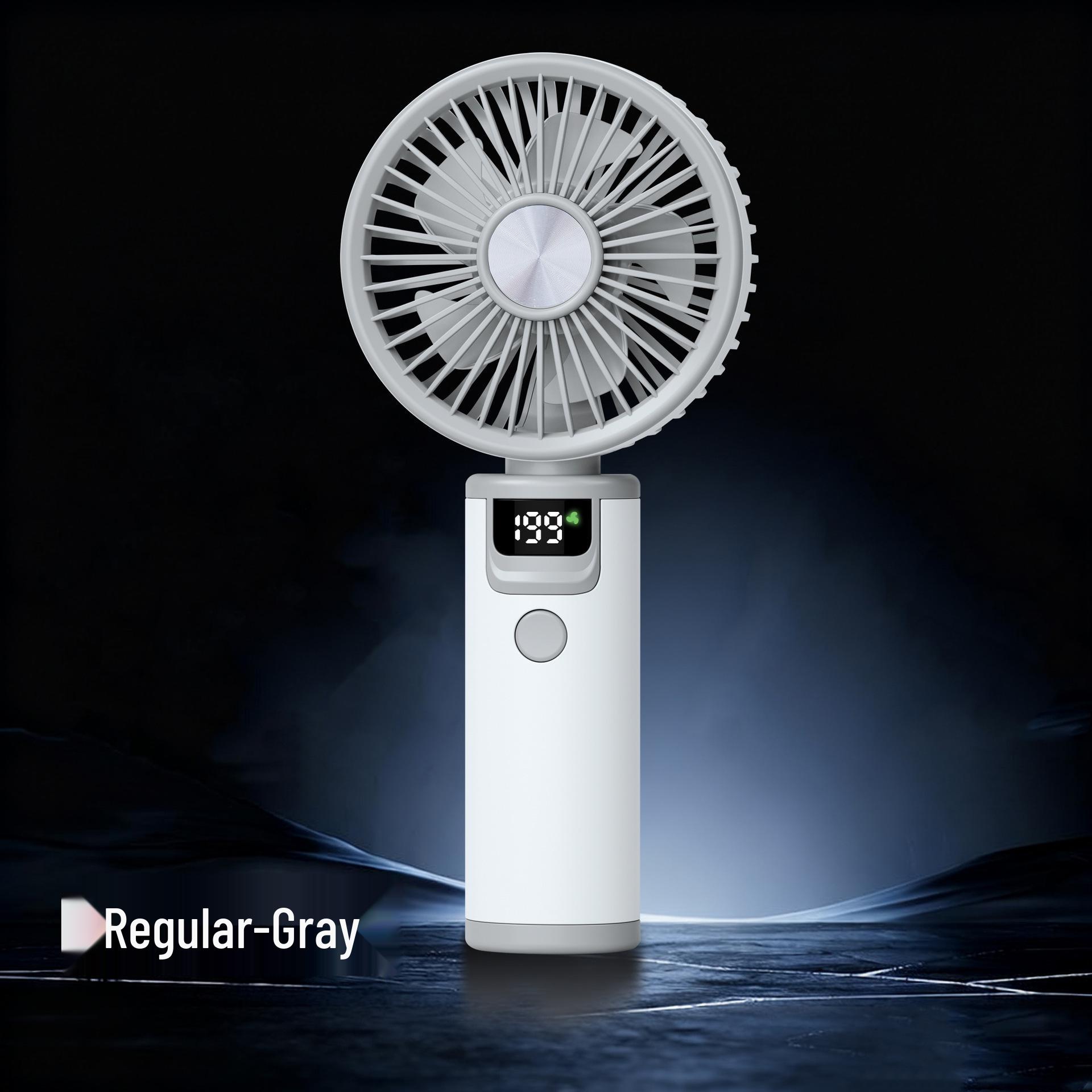 High-Speed Brushless 10-Gear Fan with Digital Display - USB Powered, Handheld or Desktop Use 9*4*19.2 cm
High-Speed Brushless 10-Gear Fan with Digital Display - USB Powered, Handheld or Desktop Use 9*4*19.2 cm