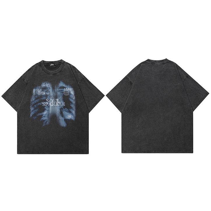 Hip Hop Retro Washed Black TShirt Streetwear XRay Skeleton Vintage Graphic T Shirt Cotton Men Tshirt Unisex Tops Tee Dope S
Hip Hop Retro Washed Black TShirt Streetwear XRay Skeleton Vintage Graphic T Shirt Cotton Men Tshirt Unisex Tops Tee Dope S