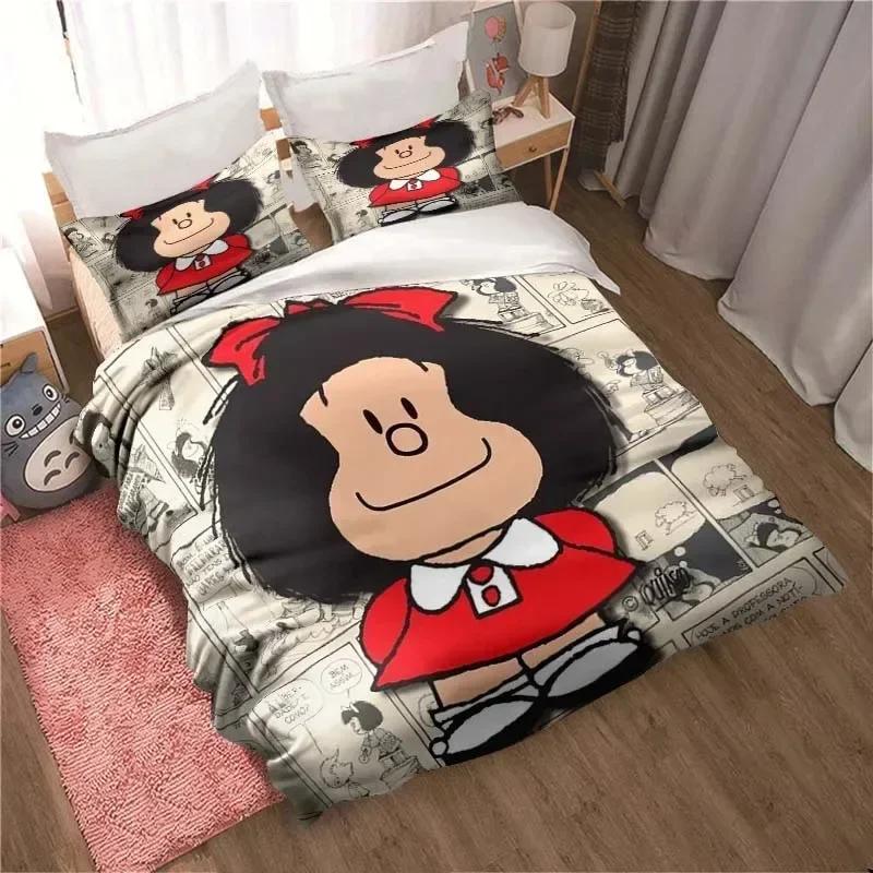 3D Kawaii Anime Mafalda All Season Twin Printed Bed Set Duvet Cover Pillowcase Bedding Set Linen Sheet Quilt Cover Queen Size 135x200cm
3D Kawaii Anime Mafalda All Season Twin Printed Bed Set Duvet Cover Pillowcase Bedding Set Linen Sheet Quilt Cover Queen Size 135x200cm