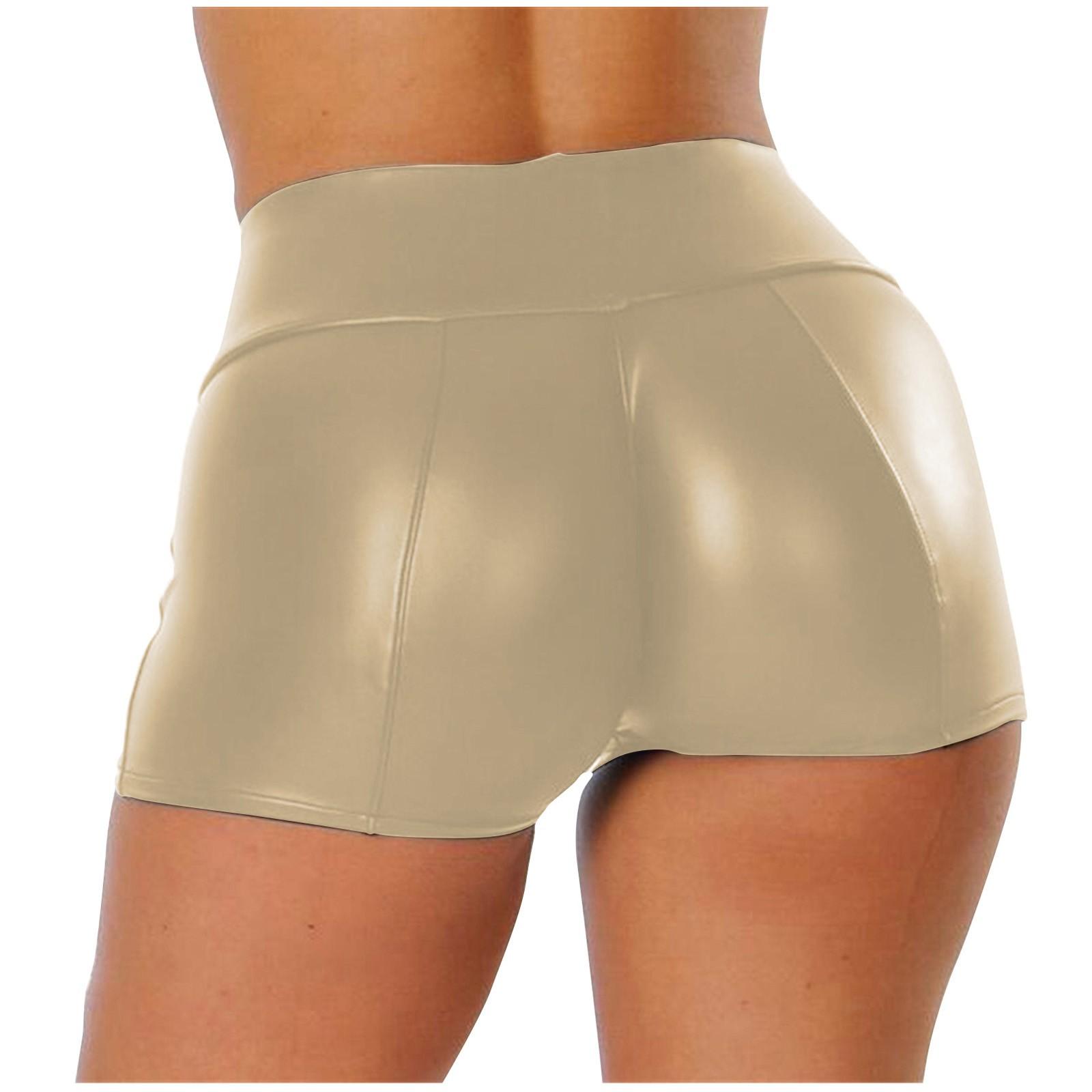 Женские модные сексуальные цветные шорты из искусственной кожи, блузки, шорты XL бежевый
Женские модные сексуальные цветные шорты из искусственной кожи, блузки, шорты XL бежевый