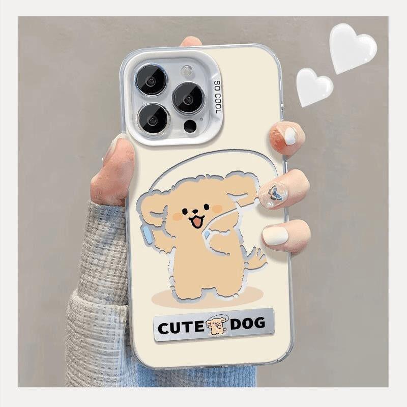 Yellow Dog Jump Rope and Cartoon Phone Cases for Apple 14 Plus, 15, 16 Pro, 17 Pro Max - Silver Frosted Finish Apple 16E
Yellow Dog Jump Rope and Cartoon Phone Cases for Apple 14 Plus, 15, 16 Pro, 17 Pro Max - Silver Frosted Finish Apple 16E