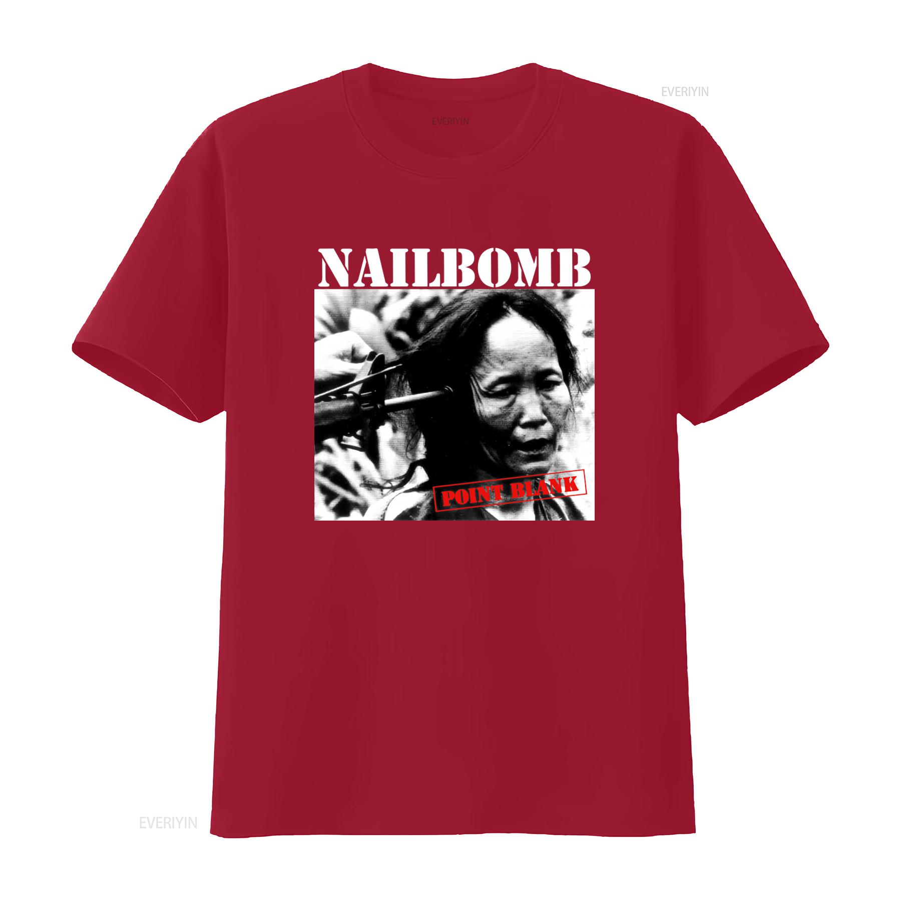 Nailbomb Point Blank T Shirt Bold Design for Fashion Forward Individuals vintage Washed Breathable designer clothes Versatile S
Nailbomb Point Blank T Shirt Bold Design for Fashion Forward Individuals vintage Washed Breathable designer clothes Versatile S