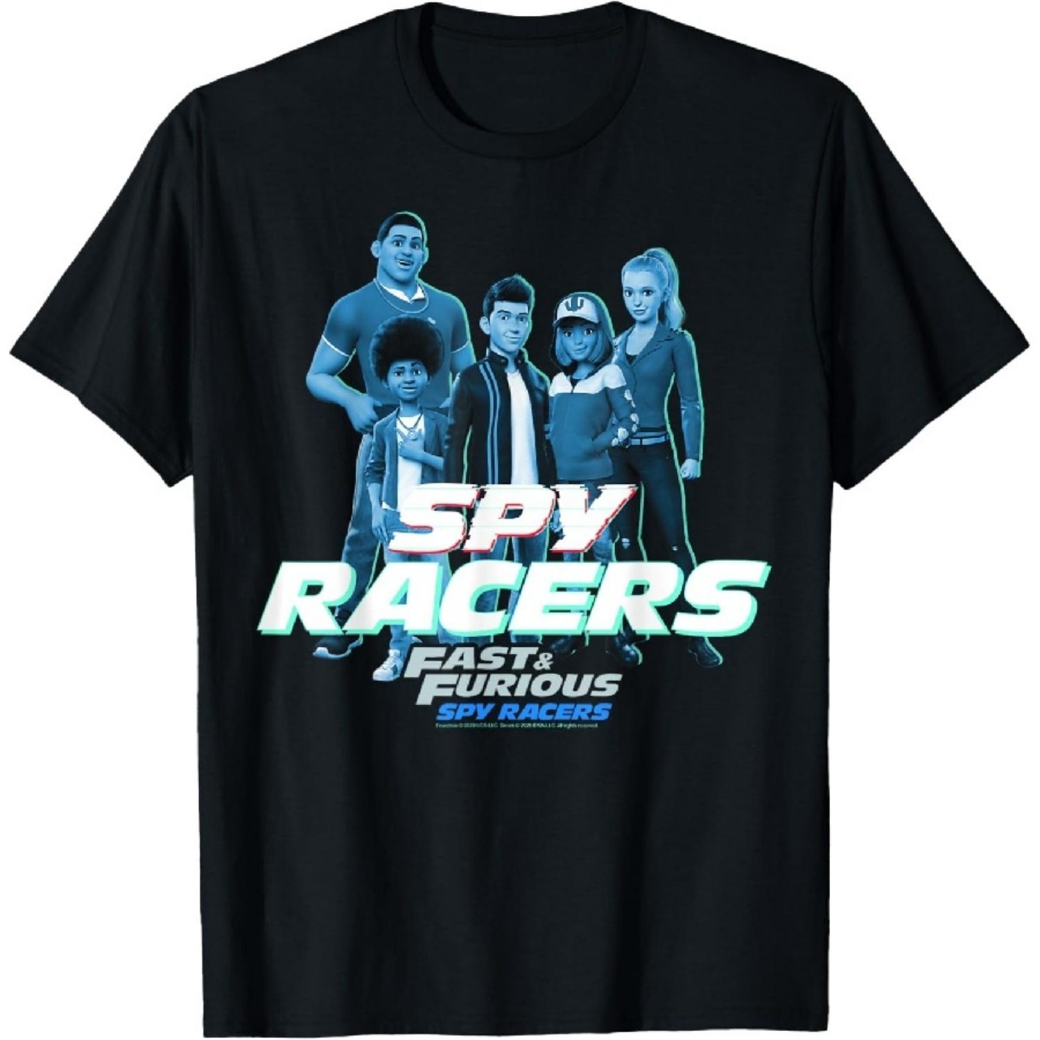 Fast & Furious Spy Racers Blue Hue Group Shot Logo T-Shirt XXXXXL чорний
Fast & Furious Spy Racers Blue Hue Group Shot Logo T-Shirt XXXXXL чорний