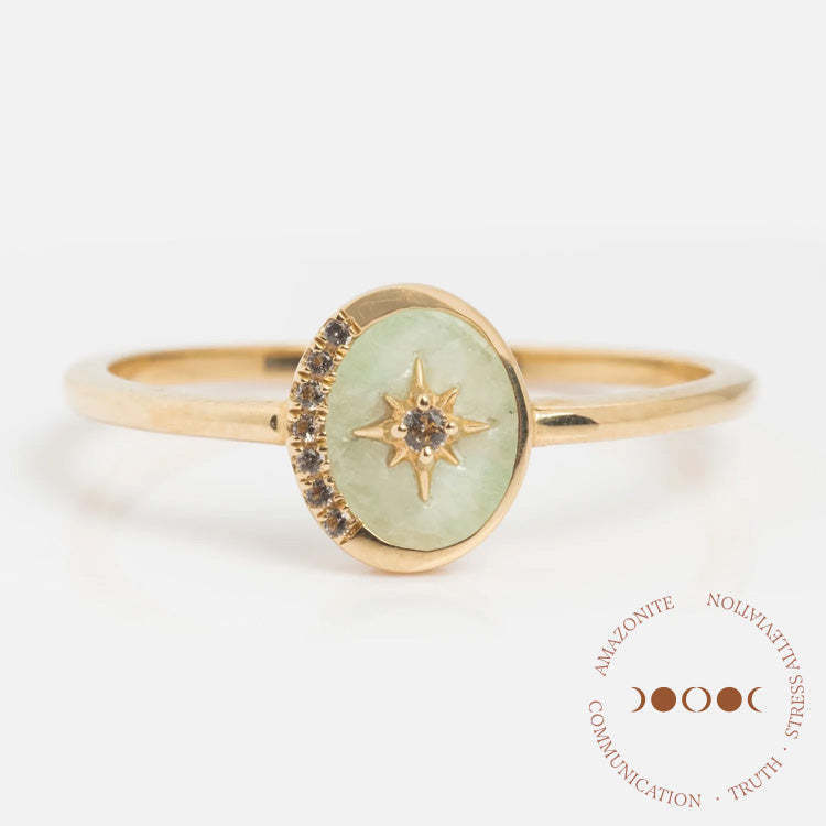 Vintage Gemstone Ring Gypsy Star Zircon Open Ring Natural Stone Star Ring opening adjustable світло-зелений колір
Vintage Gemstone Ring Gypsy Star Zircon Open Ring Natural Stone Star Ring opening adjustable світло-зелений колір