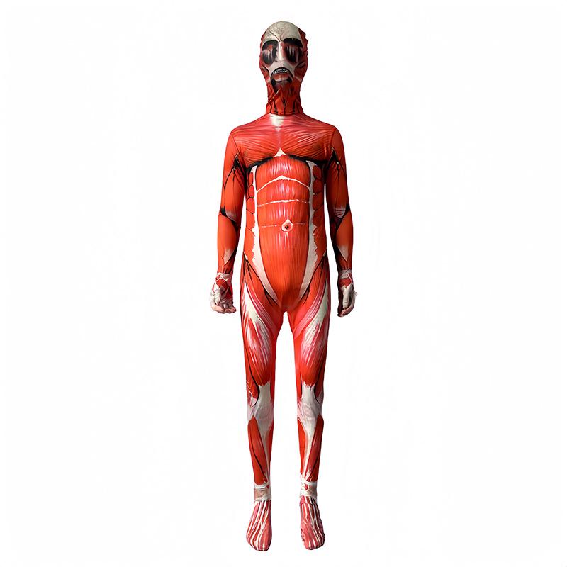 Attack on Titan Super Titan Cosplay Jumpsuit - Halloween Muscle Costume 180 cm
Attack on Titan Super Titan Cosplay Jumpsuit - Halloween Muscle Costume 180 cm