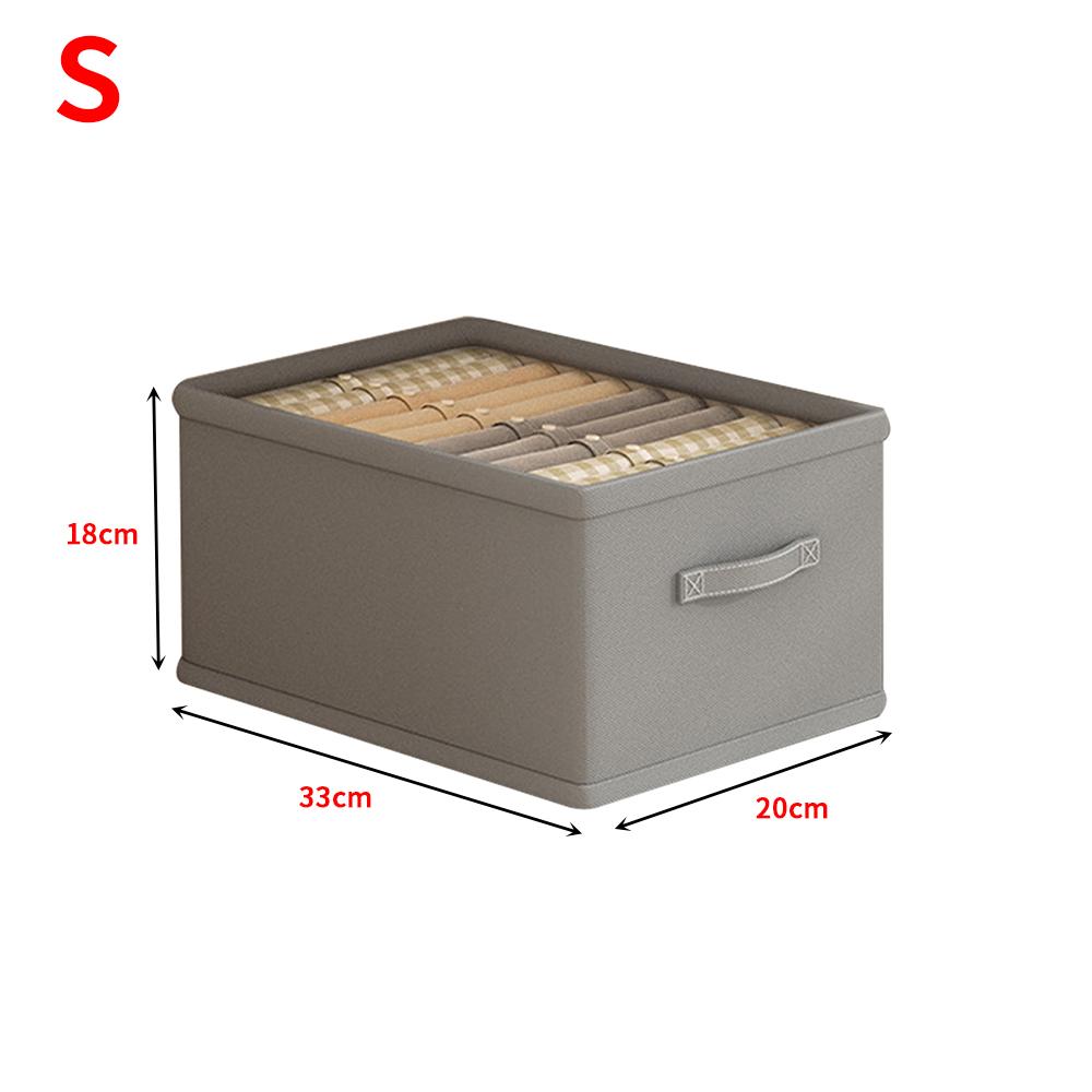 Foldable Trouser Storage Box with PP Board Large Capacity Drawer Clothes Pant Jeans Storage Box Wardrobe Clothes Storage Organiz
Foldable Trouser Storage Box with PP Board Large Capacity Drawer Clothes Pant Jeans Storage Box Wardrobe Clothes Storage Organiz