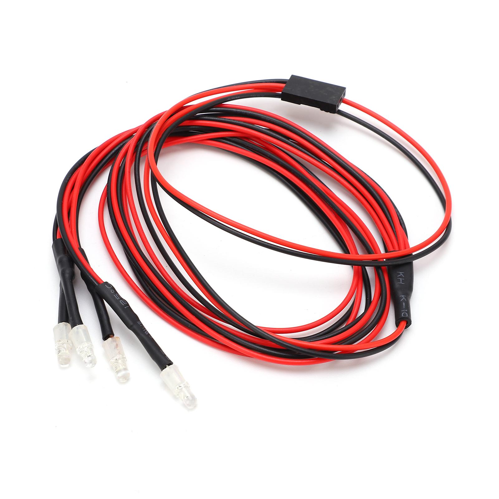 4PCS RC Car LED Light RC Three Channel Control Headlight for 1 10 1 8 Model Cars
4PCS RC Car LED Light RC Three Channel Control Headlight for 1 10 1 8 Model Cars