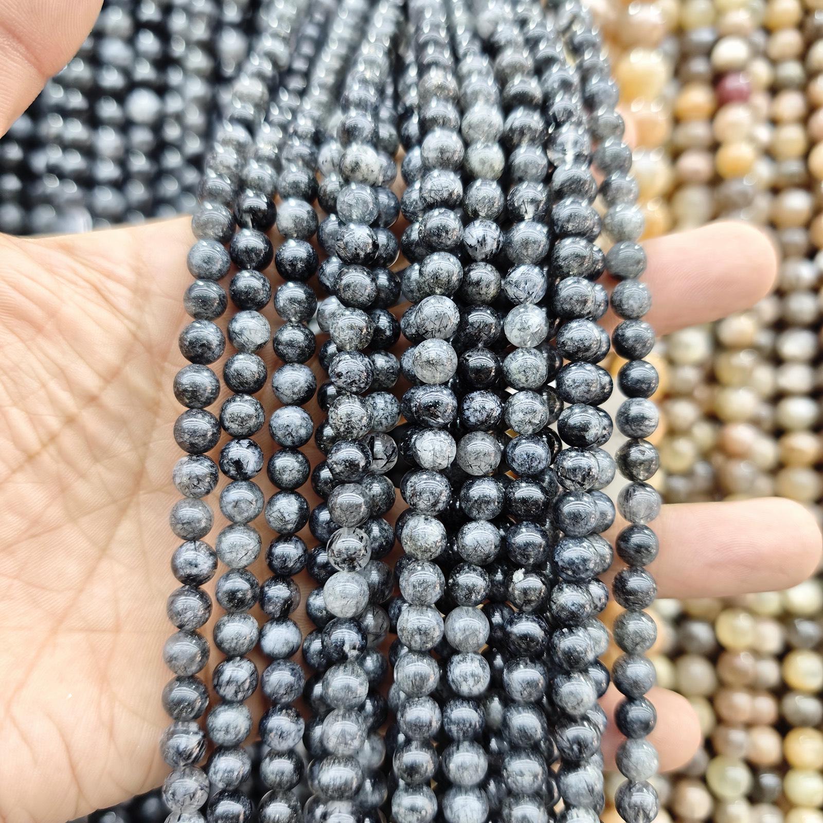 7A Black Rutilated Quartz Round Beads for Jewelry Making - DIY Bracelets and Necklaces. 7A Natural Black Rutilated Quartz
7A Black Rutilated Quartz Round Beads for Jewelry Making - DIY Bracelets and Necklaces. 7A Natural Black Rutilated Quartz
