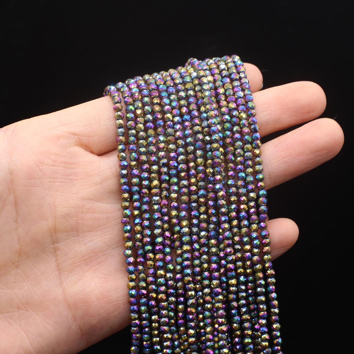 10 прядей граненых бусин 3 мм с покрытием цветные изоляционные бусины для изготовления ювелирных изделий своими руками ожерелье браслет серьги аксессуар 3mm/10strands
10 прядей граненых бусин 3 мм с покрытием цветные изоляционные бусины для изготовления ювелирных изделий своими руками ожерелье браслет серьги аксессуар 3mm/10strands