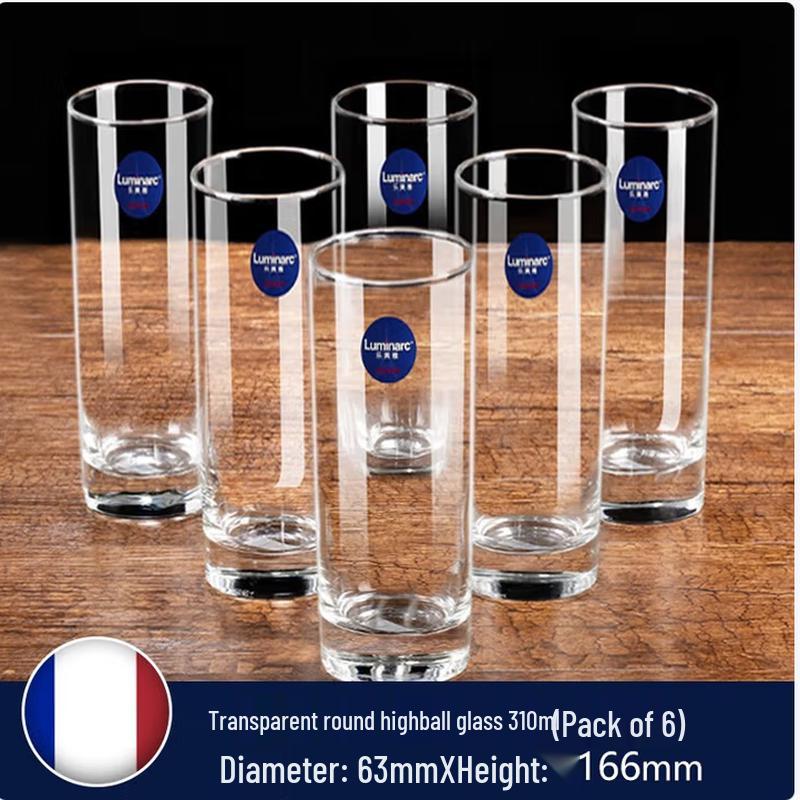 SIFAR Transparent Straight Glass Tumbler Set 290ml
SIFAR Transparent Straight Glass Tumbler Set 290ml