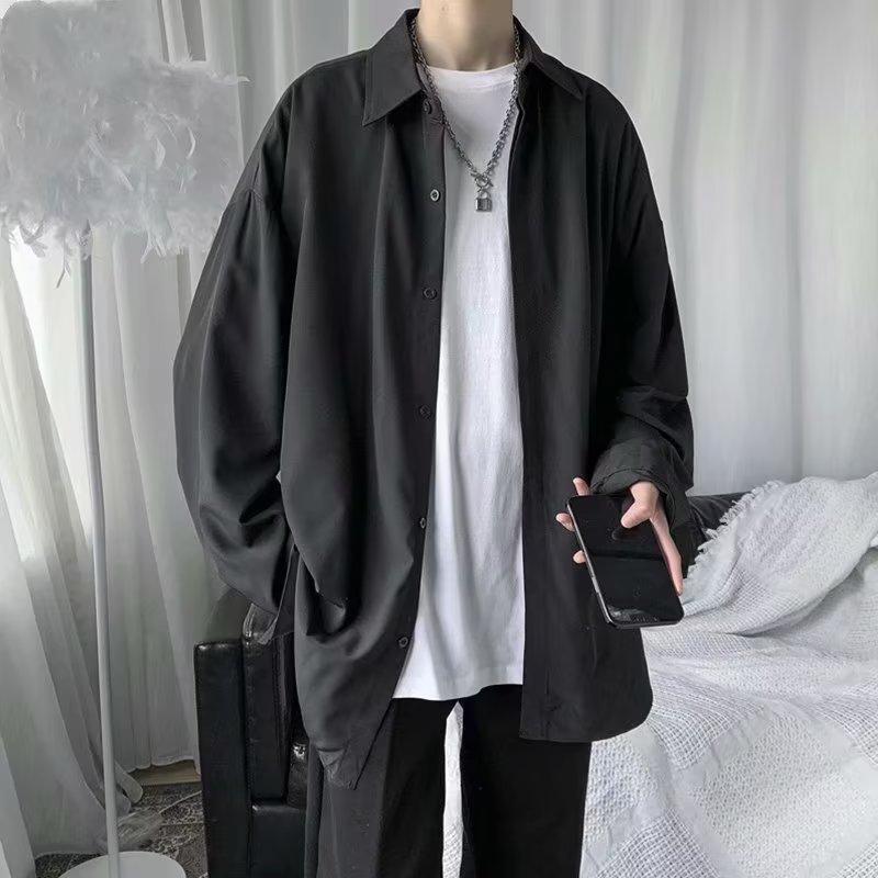 Loose Casual Men s Long-sleeved Sun-proof Shirt Jacket XXL чорний
Loose Casual Men s Long-sleeved Sun-proof Shirt Jacket XXL чорний
