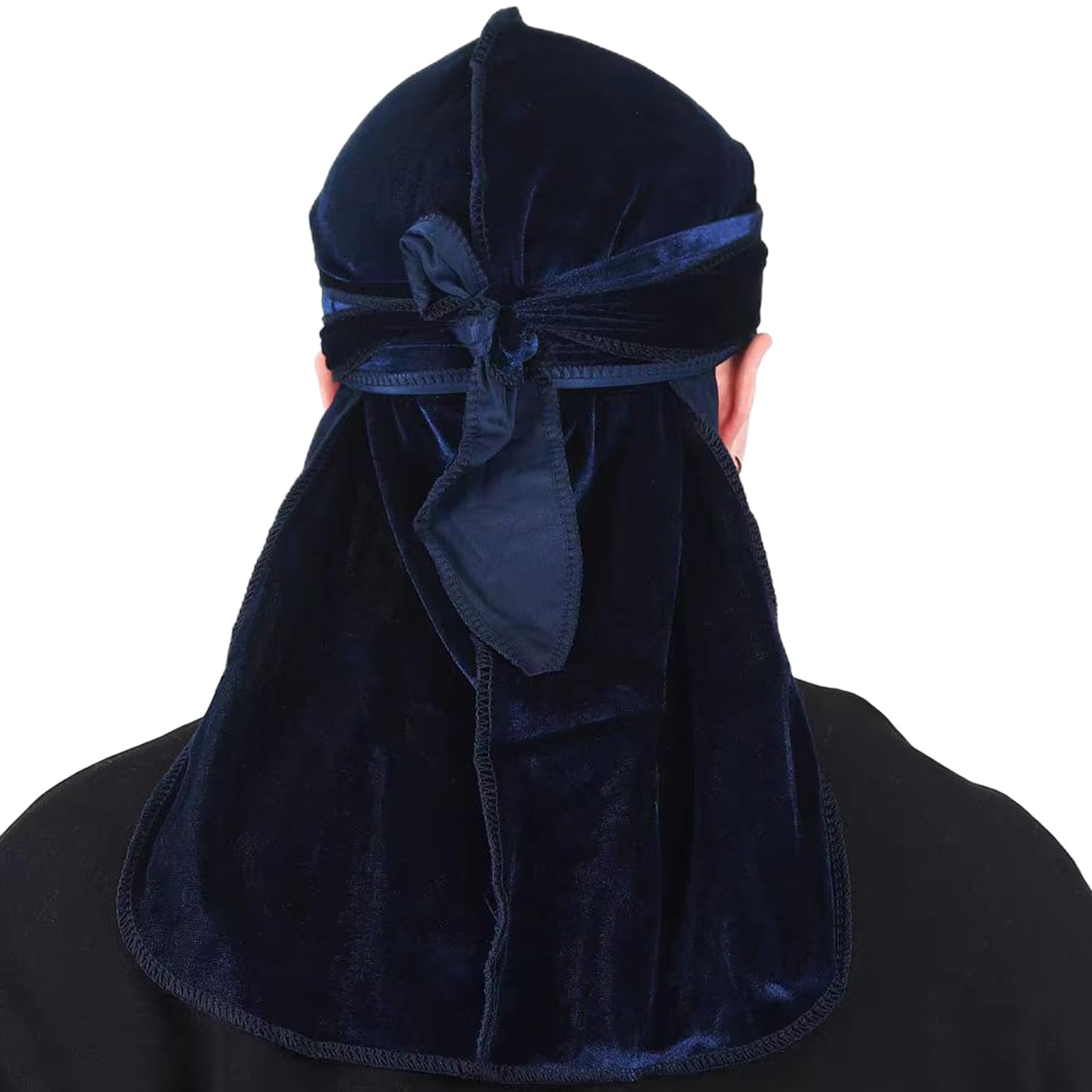Trifong Durag Velour Hip Hop Silky Washable Breathable Navy Blue Pirate Bandana Dance Waves Afro Cap Dewrag Hip Hop Costume Dance Costume Rapper Темно-синій
Trifong Durag Velour Hip Hop Silky Washable Breathable Navy Blue Pirate Bandana Dance Waves Afro Cap Dewrag Hip Hop Costume Dance Costume Rapper Темно-синій
