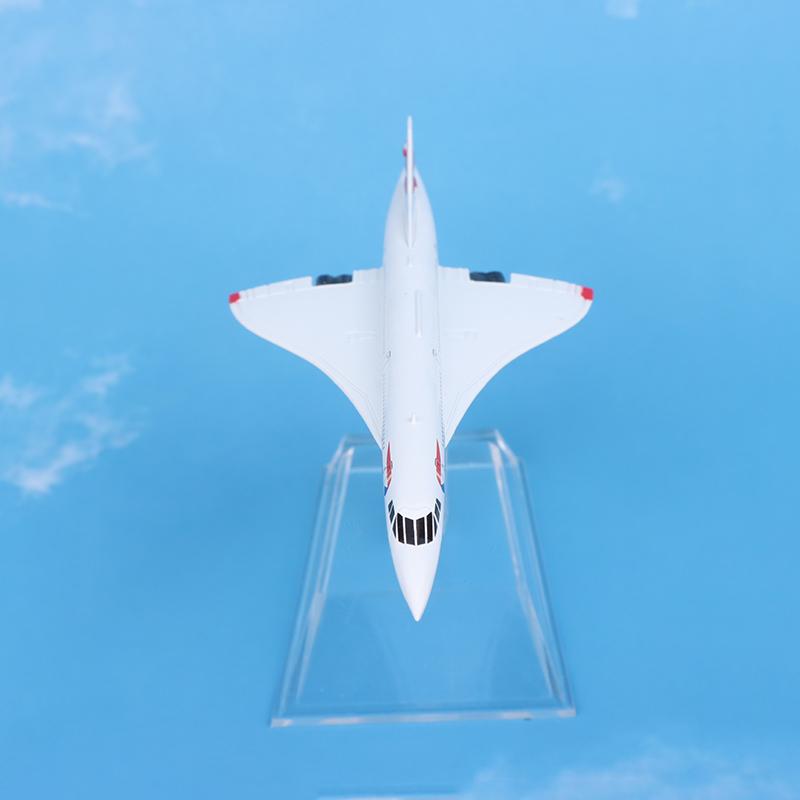 16 см британская модель Concorde, реплика металлической модели самолета, масштабная авиационная Коллекционная литая под давлением миниатюрный орнамент, сувенирные игрушки
16 см британская модель Concorde, реплика металлической модели самолета, масштабная авиационная Коллекционная литая под давлением миниатюрный орнамент, сувенирные игрушки