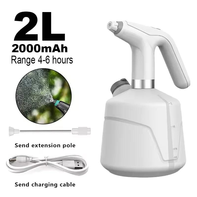 Smart Electric Water Sprayer 2L for Agriculture Garden Irrigation Disinfection Watering Tools
Smart Electric Water Sprayer 2L for Agriculture Garden Irrigation Disinfection Watering Tools