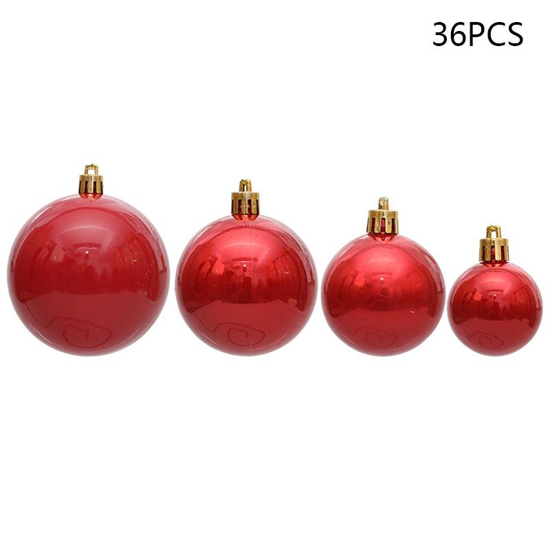 36Pcs/Set 4 Sizes Pearlescent Ball Christmas Tree Decoration Xmas Festival Hanging Ornament A
36Pcs/Set 4 Sizes Pearlescent Ball Christmas Tree Decoration Xmas Festival Hanging Ornament A