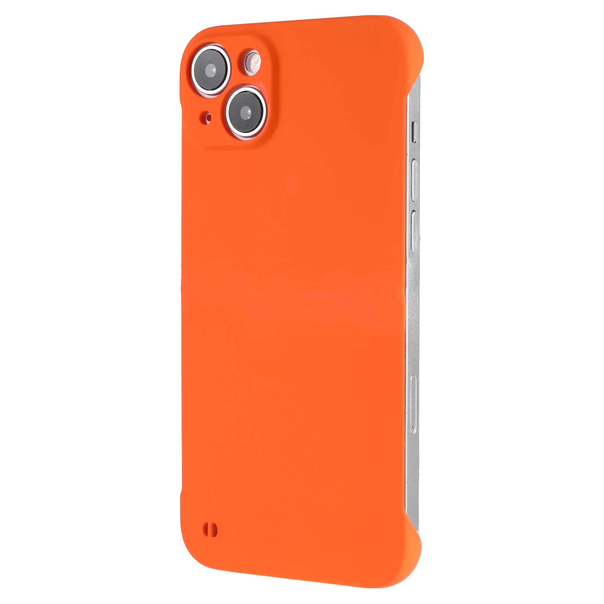 For iPhone 14 Thin Frameless Phone Case Skin-touch Hard PC Shockproof Phone Cover Orange
For iPhone 14 Thin Frameless Phone Case Skin-touch Hard PC Shockproof Phone Cover Orange