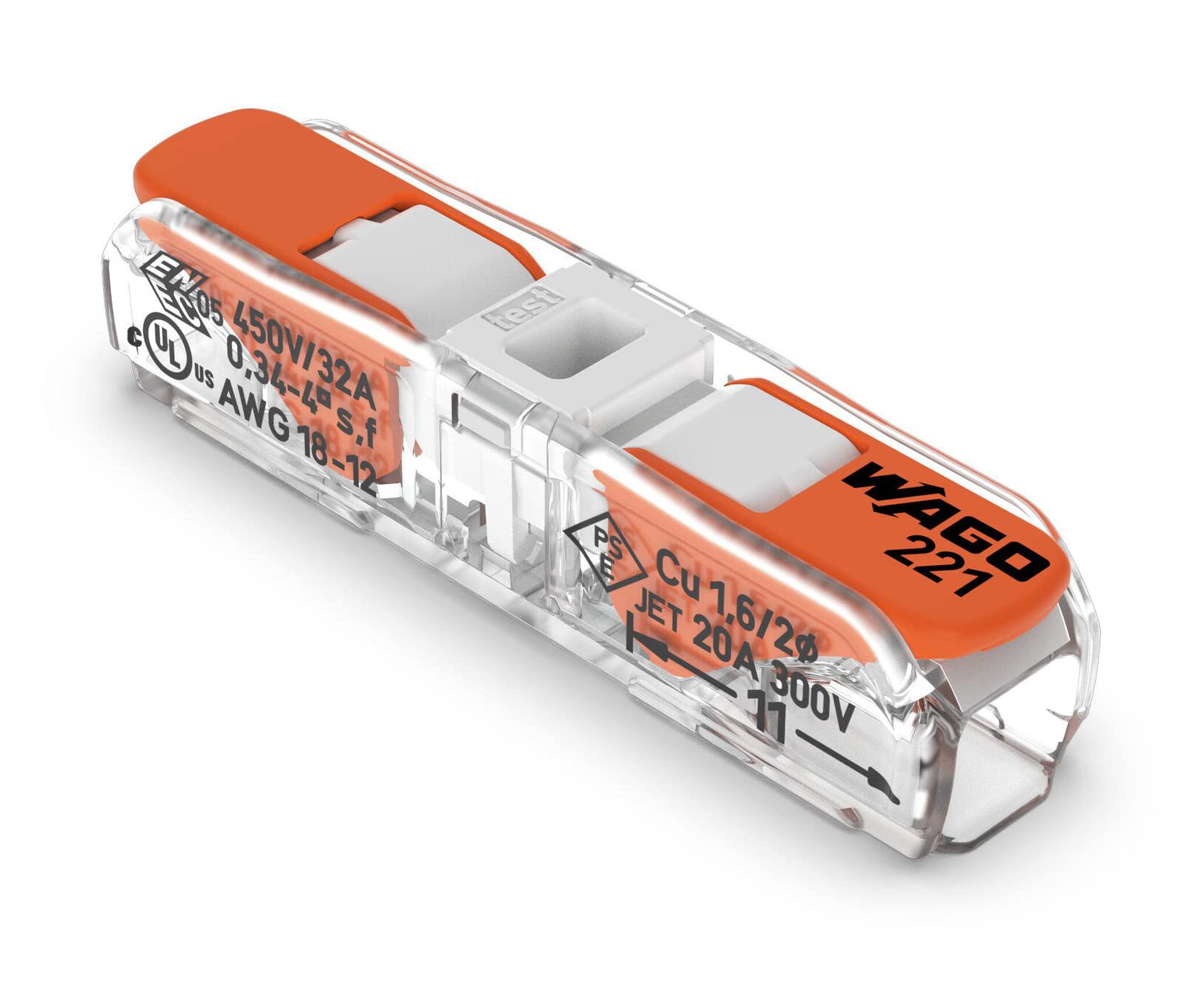 WAGO Conector de Empalme Eléctrico de Palanca In Line, Conexión Segura de 1 Polo 221-2401, Pack de 60pz
WAGO Conector de Empalme Eléctrico de Palanca In Line, Conexión Segura de 1 Polo 221-2401, Pack de 60pz