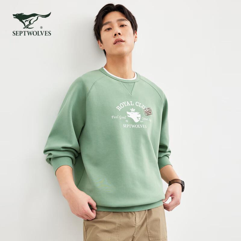 Septwolves Men s Easy Care Raglan Sleeve Sweatshirt XL
Septwolves Men s Easy Care Raglan Sleeve Sweatshirt XL