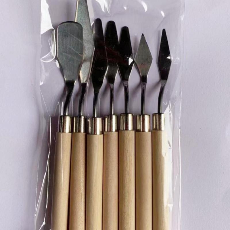1set Stainless Steel Buttercream Spatula Cake Creamer Pastry Tools Oil Painting Tinting Spatula Kitchen Accessories
1set Stainless Steel Buttercream Spatula Cake Creamer Pastry Tools Oil Painting Tinting Spatula Kitchen Accessories