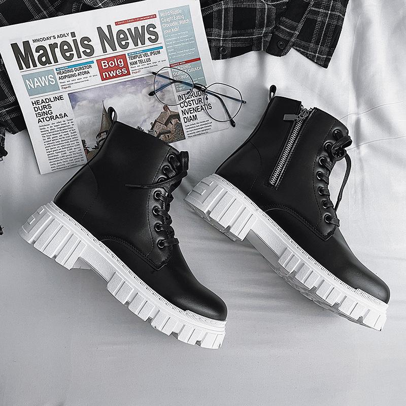 Hot-selling Martin boots men s 2025 new side zipper tooling shoes leather upper high-top boots autumn and winter men s shoes 44
Hot-selling Martin boots men s 2025 new side zipper tooling shoes leather upper high-top boots autumn and winter men s shoes 44