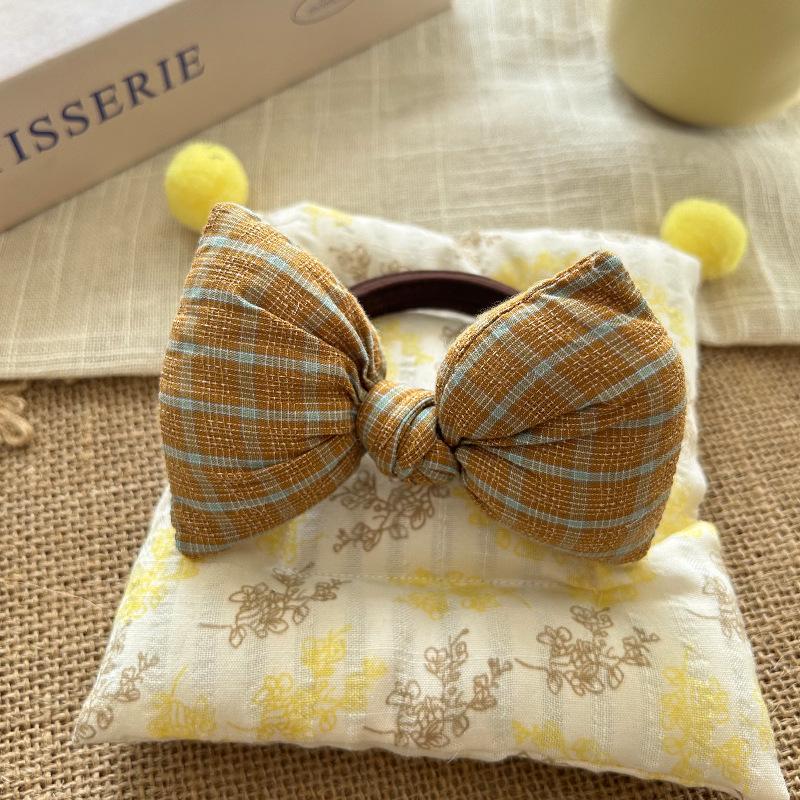 Velvet Floral Hair Tie: Cute Korean-Style Bow with Plaid for Kids
Velvet Floral Hair Tie: Cute Korean-Style Bow with Plaid for Kids