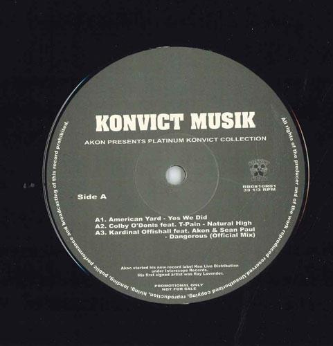 12inch Record VARIOUS Akon Presents Platinum Konvict Coll RB0810R01 NOT ON LABEL Unknown Rap HipHopRB Used
12inch Record VARIOUS Akon Presents Platinum Konvict Coll RB0810R01 NOT ON LABEL Unknown Rap HipHopRB Used