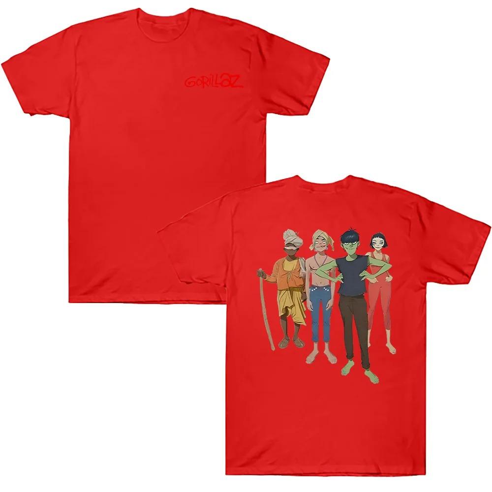 2026 High Quality Round Neck Cotton T Shirts Gorillazs The Mountain Group T-Shirt Rock Band Female Hip Hop Gothic Pop Music Tee 4XL
2026 High Quality Round Neck Cotton T Shirts Gorillazs The Mountain Group T-Shirt Rock Band Female Hip Hop Gothic Pop Music Tee 4XL