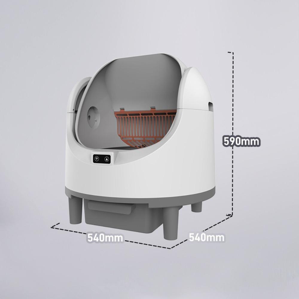 Fully Automatic Intelligent Cat Litter Box Deodorizing and Antibacterial Large-space Cat Toilets Pet Products Supplies грязно-белый
Fully Automatic Intelligent Cat Litter Box Deodorizing and Antibacterial Large-space Cat Toilets Pet Products Supplies грязно-белый