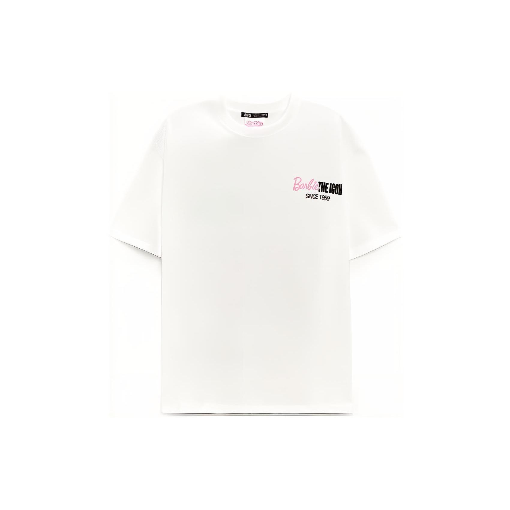 Zara X Barbie Collaboration Letter Pattern Printed Straight Fit Crew Neck Short Sleeve T-Shirt Women Tops White 0085813250-813 XL
Zara X Barbie Collaboration Letter Pattern Printed Straight Fit Crew Neck Short Sleeve T-Shirt Women Tops White 0085813250-813 XL