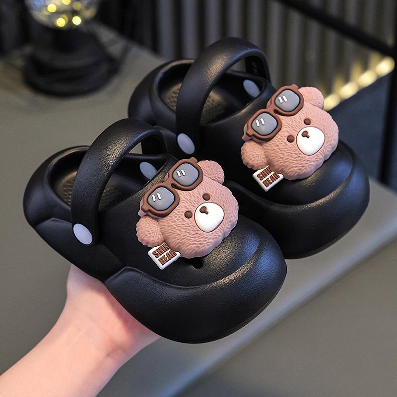Cute Cartoon Kids Closed-Toe Sandals - Soft Sole, Outdoor Shoes for Boys & Girls, Sizes Small to Large Size 28-29, Insole 18cm
Cute Cartoon Kids Closed-Toe Sandals - Soft Sole, Outdoor Shoes for Boys & Girls, Sizes Small to Large Size 28-29, Insole 18cm