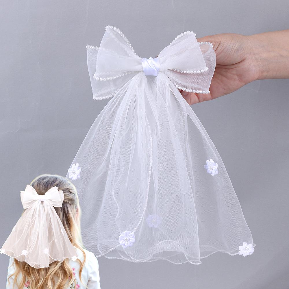 White Tulle Hair Clips For Girls Fairy Mesh Bow Large Hairpin Flower Barrette Summer Party Wedding Women Headdress Accessories
White Tulle Hair Clips For Girls Fairy Mesh Bow Large Hairpin Flower Barrette Summer Party Wedding Women Headdress Accessories