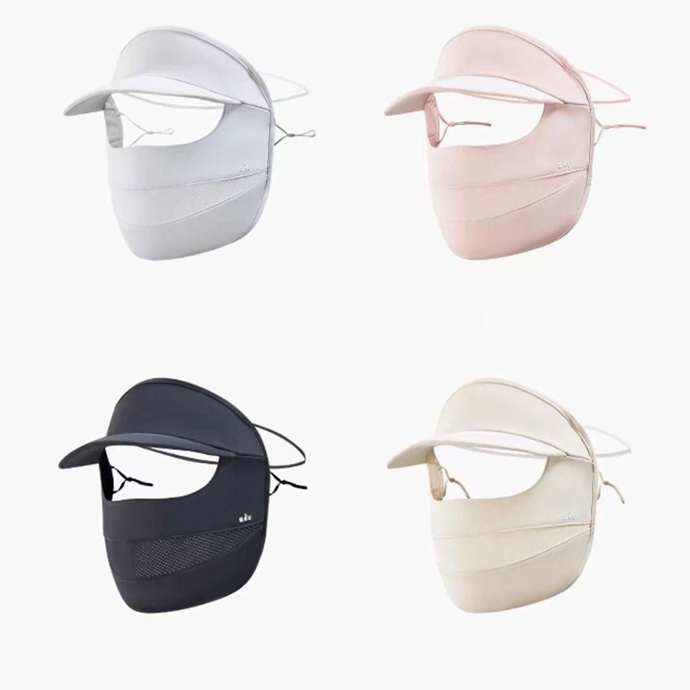 С полями Ice Silk Veil Masks UV Protection Face Gini Mask Тонкий солнцезащитный щиток для лица Велоспорт чёрный
С полями Ice Silk Veil Masks UV Protection Face Gini Mask Тонкий солнцезащитный щиток для лица Велоспорт чёрный