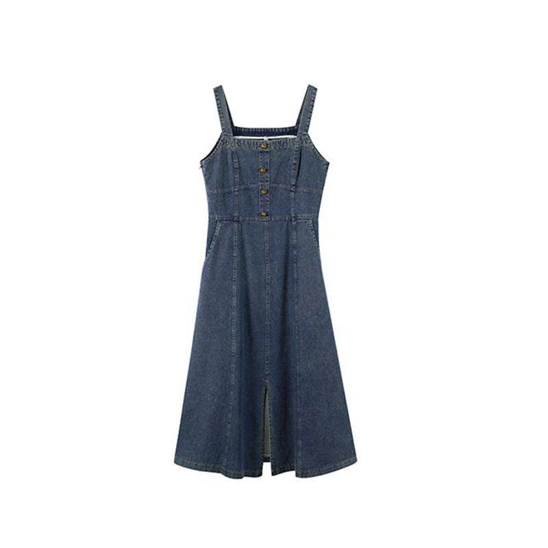 Women s 2026 Spring-Summer Korean Style Denim Suspender Dress & Shawl Set M 80-105 cm
Women s 2026 Spring-Summer Korean Style Denim Suspender Dress & Shawl Set M 80-105 cm
