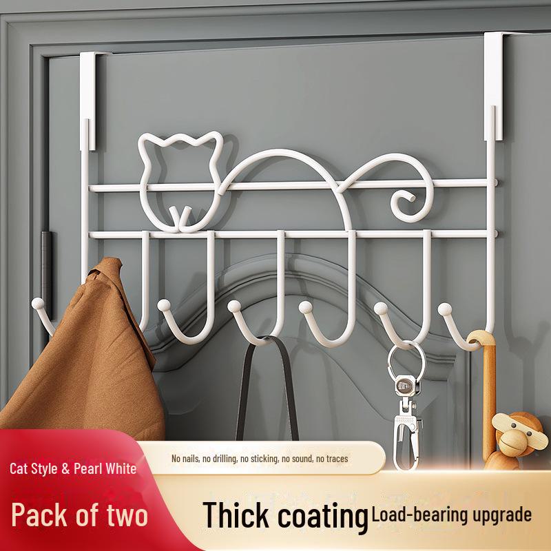 Вешалка для одежды над дверью — крепление на стену без гвоздей для спальни или общежития
Вешалка для одежды над дверью — крепление на стену без гвоздей для спальни или общежития